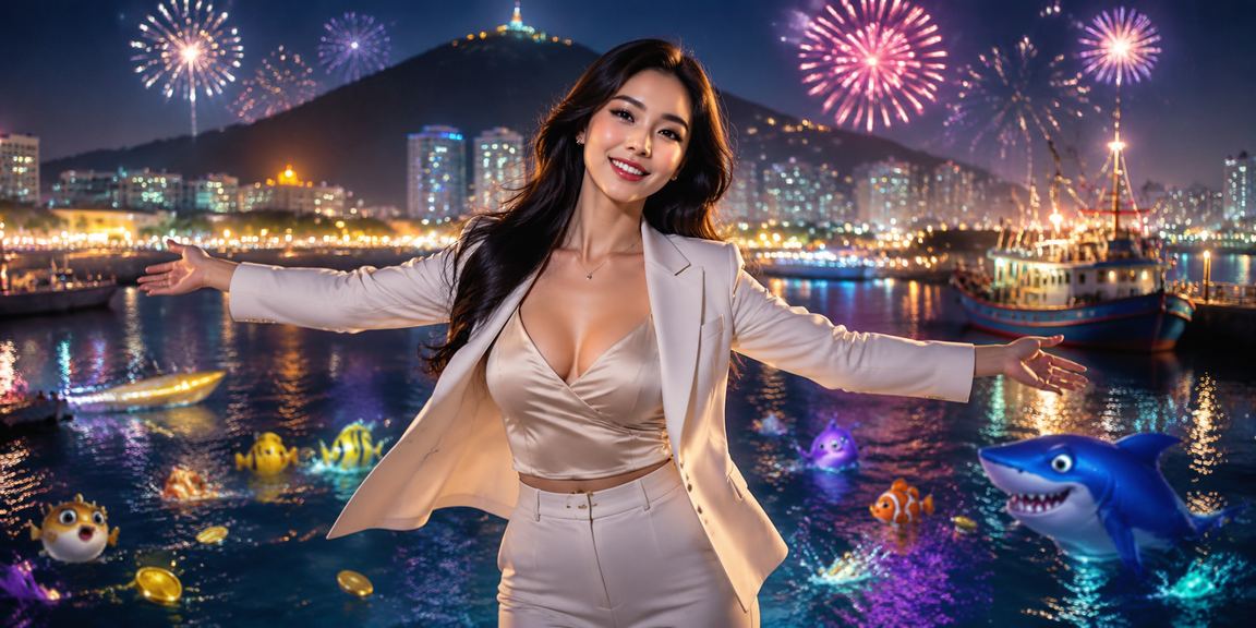 Màn hình trò chơi bắn cá sôi động tại lễ hội biển Vũng Tàu, người chơi tích điểm VIP p2035 qua mobile